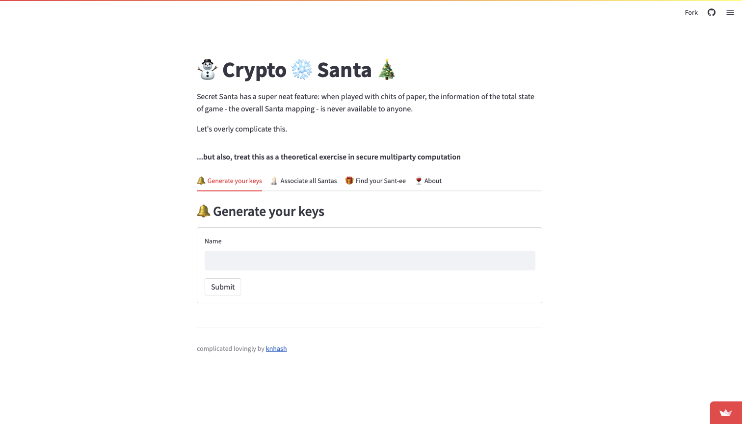 Crypto Santa Screenshot